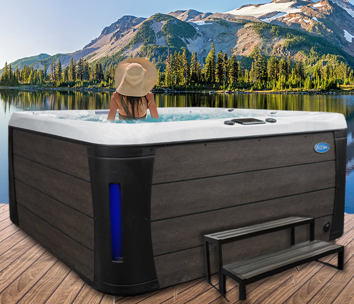 Calspas hot tub being used in a family setting - hot tubs spas for sale Somerville